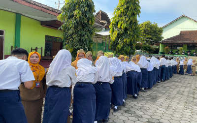 Halal Bi Halal Guru dan Siswa SMPN 1 Jumantono